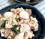 ラディッシュとツナのサラダ